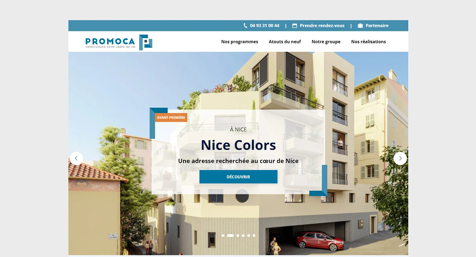 Promoca / Site Web